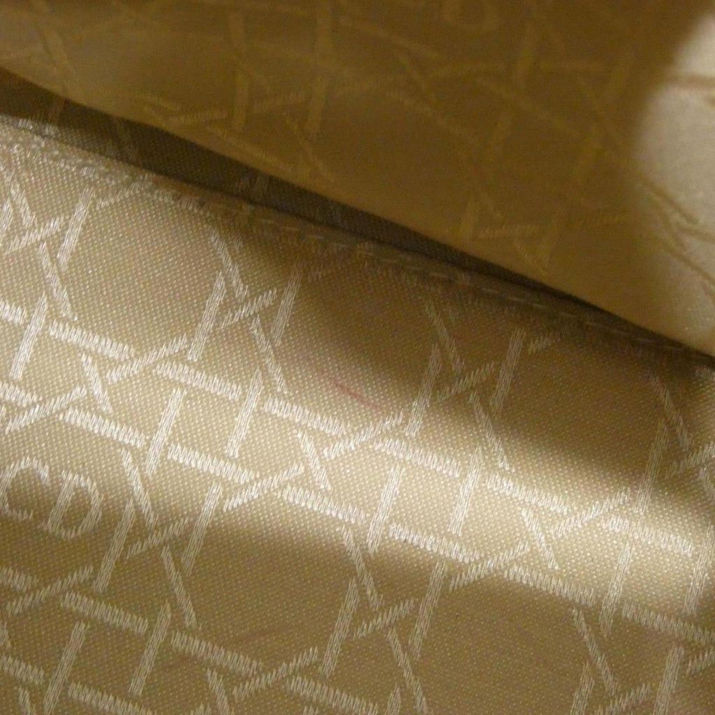 Christian Dior Beige Gray Canvas Handbag (Pre-Owned)
