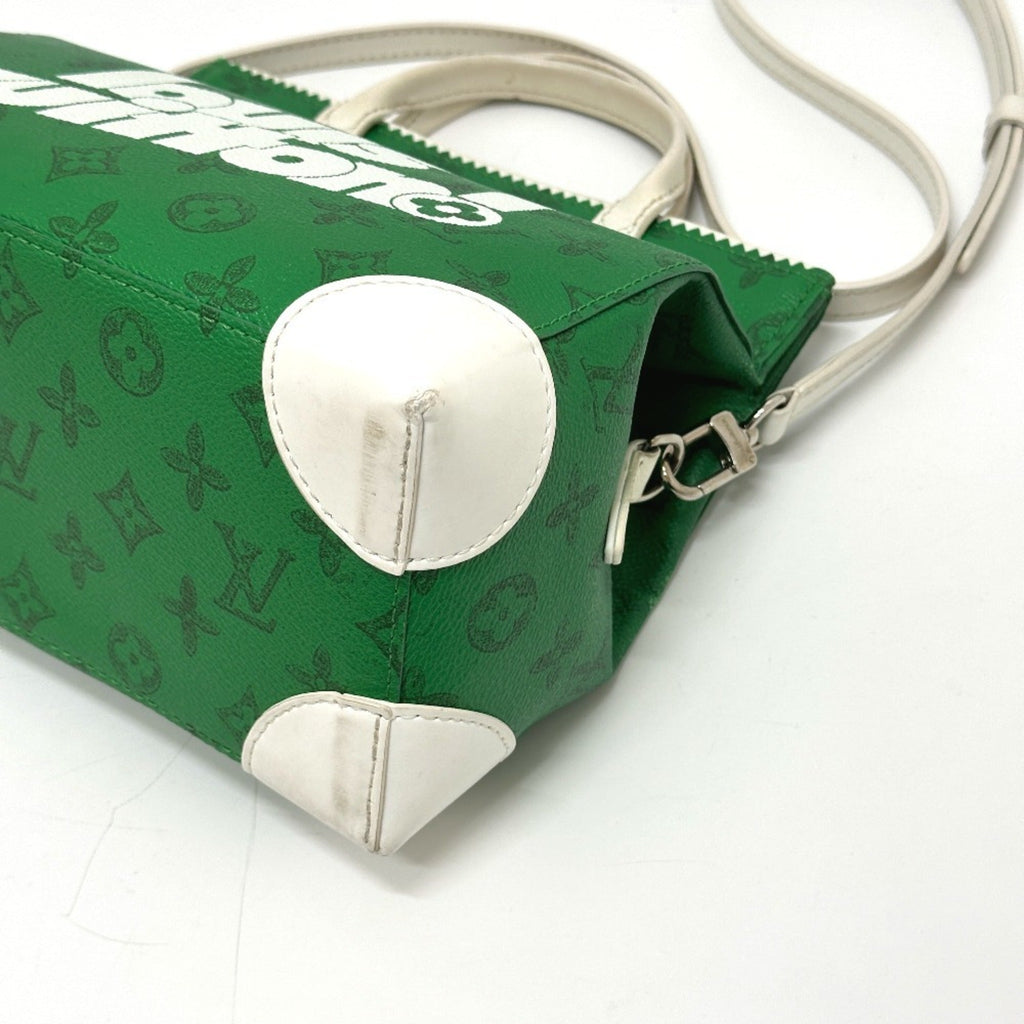 Louis Vuitton Green Monogram Handbag