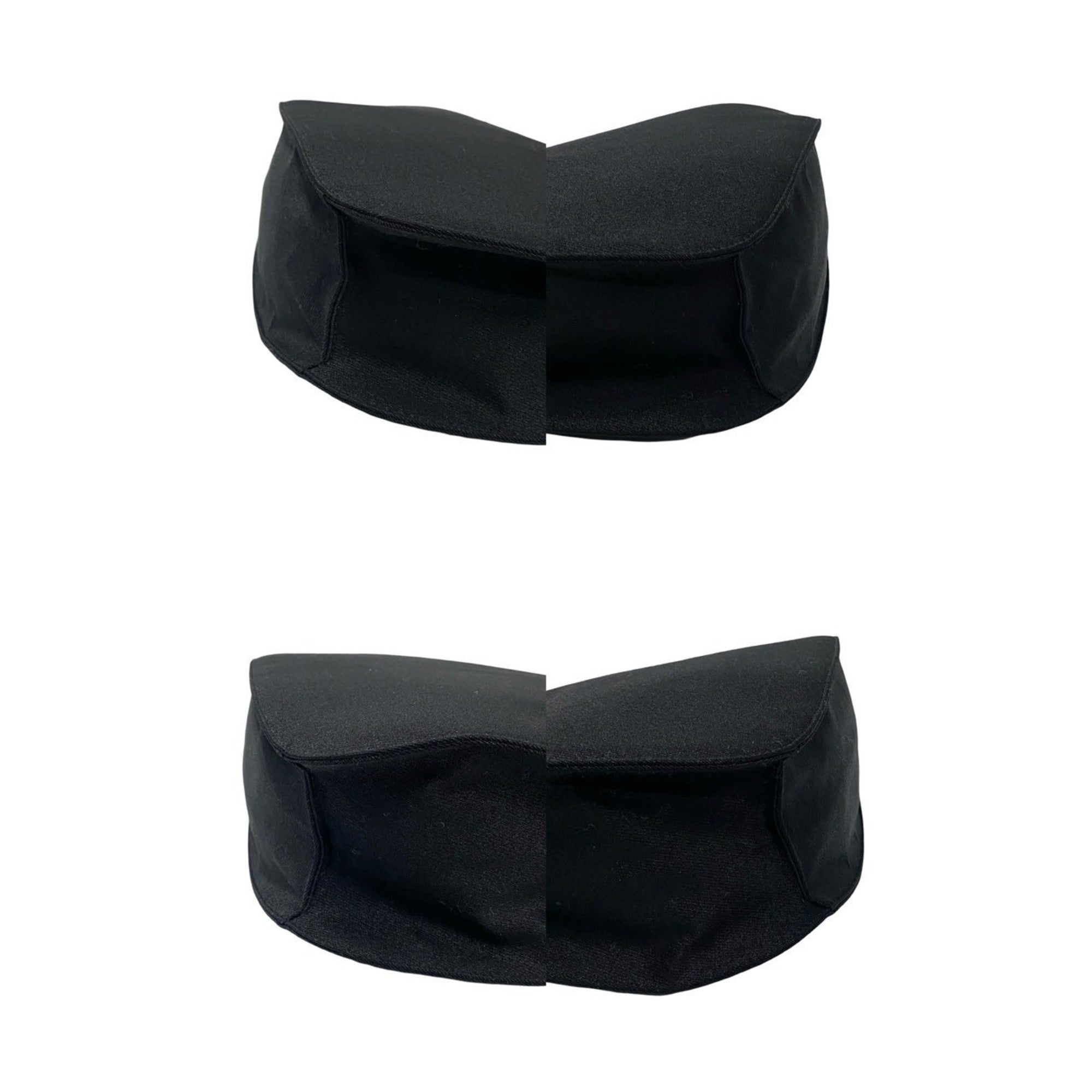 Prada Black Canvas Plastic Shoulder Bag
