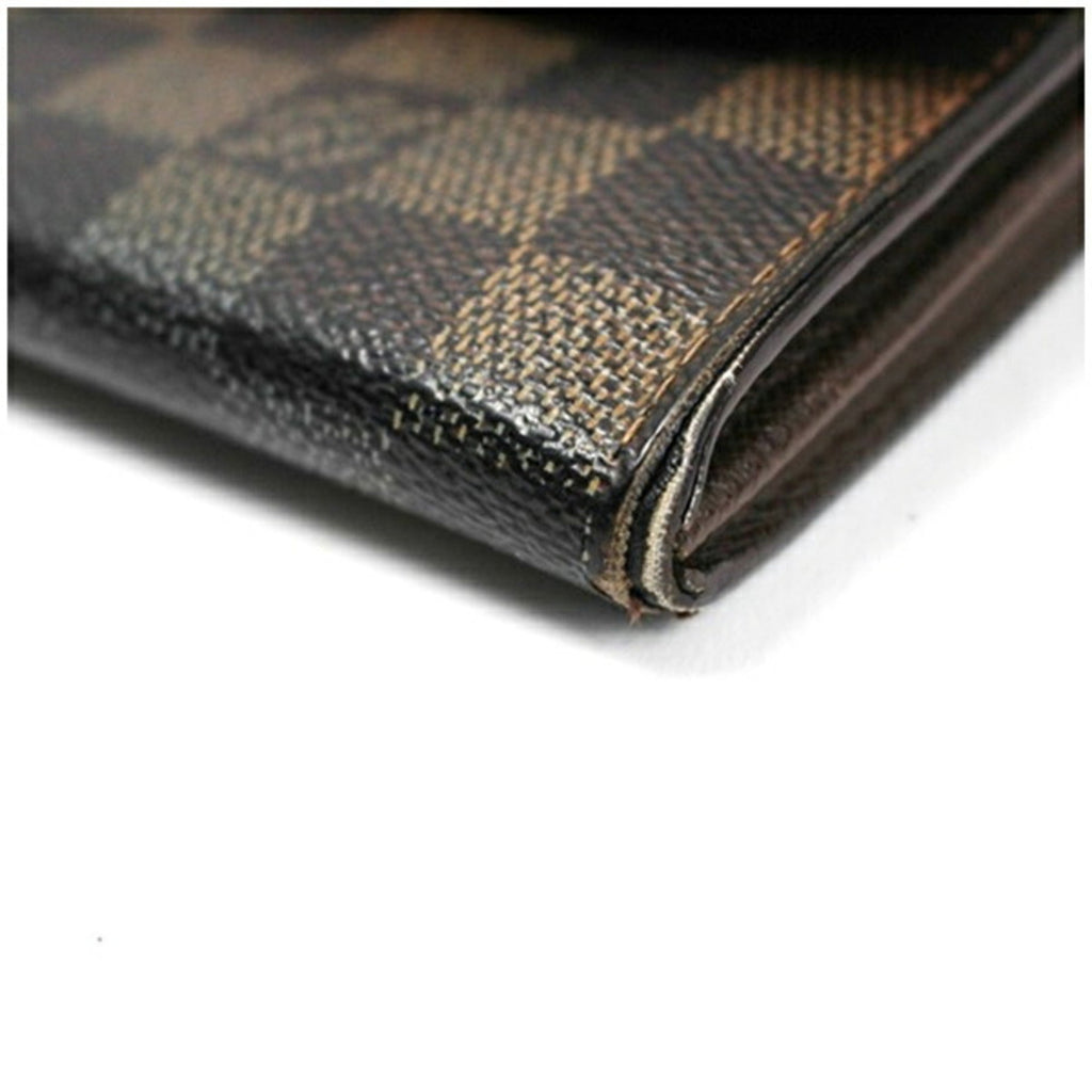 Louis Vuitton Brown Damier Canvas Long Wallet