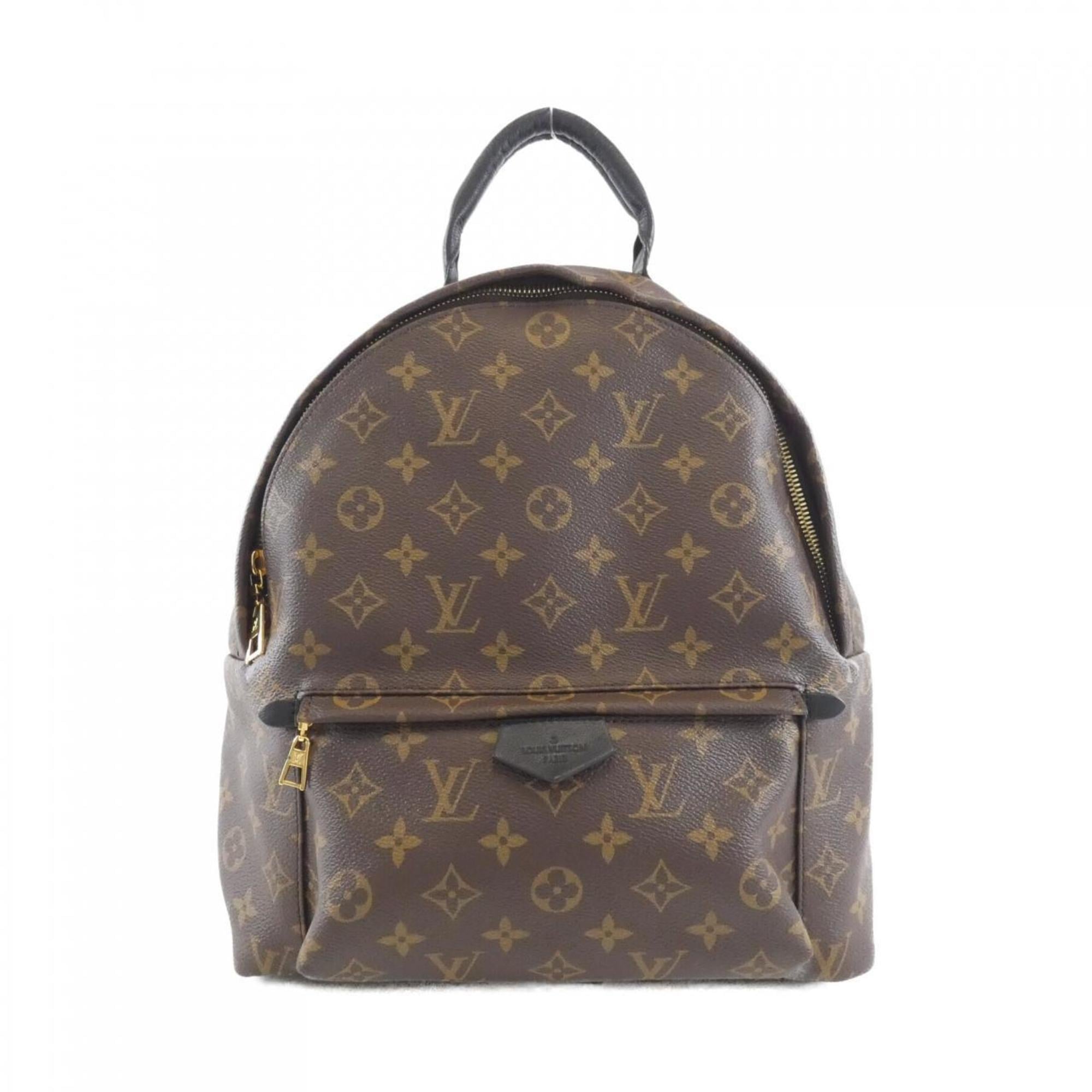 Louis Vuitton Brown Coated Canvas Backpack