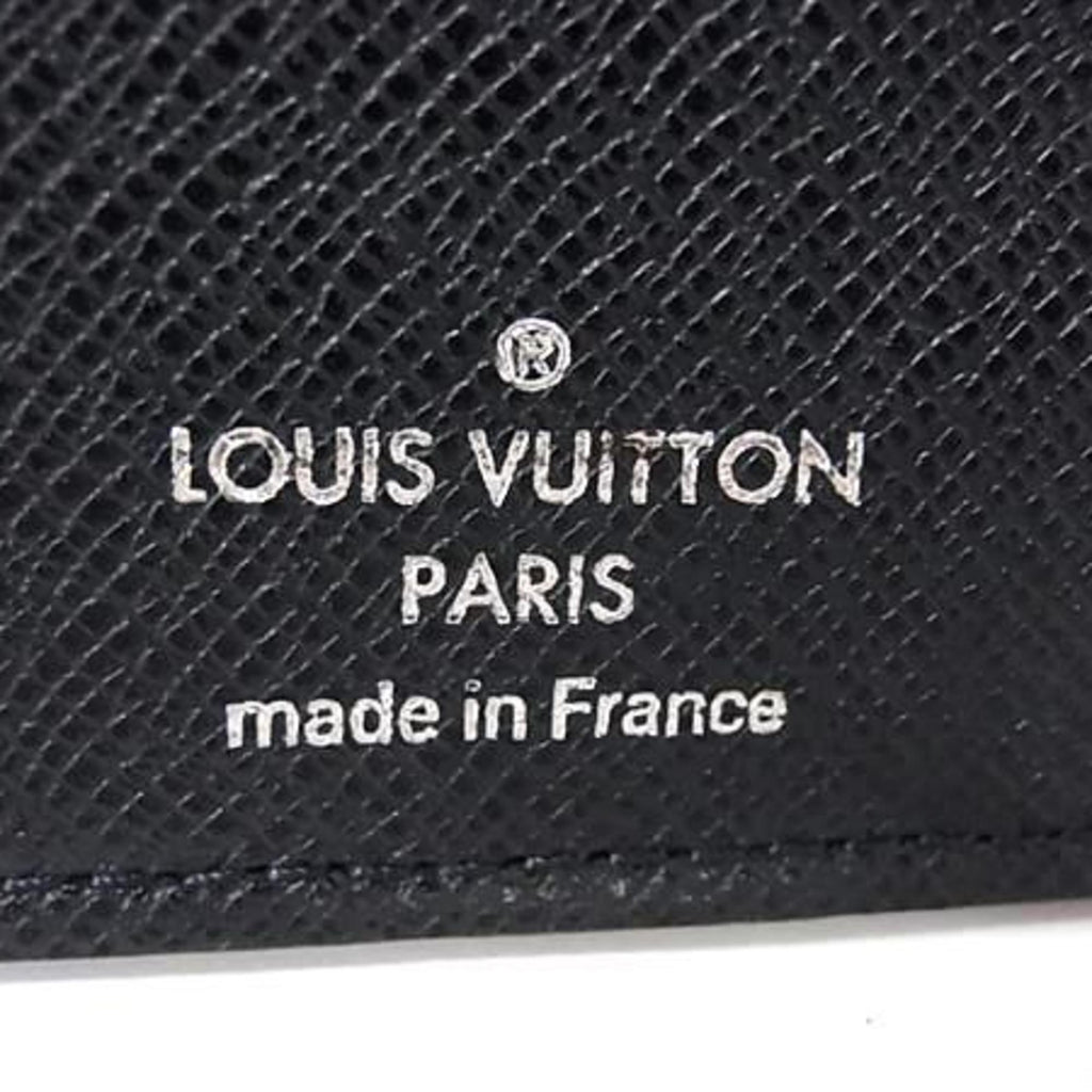 Louis Vuitton Dark Navy Taiga Leather Long Wallet