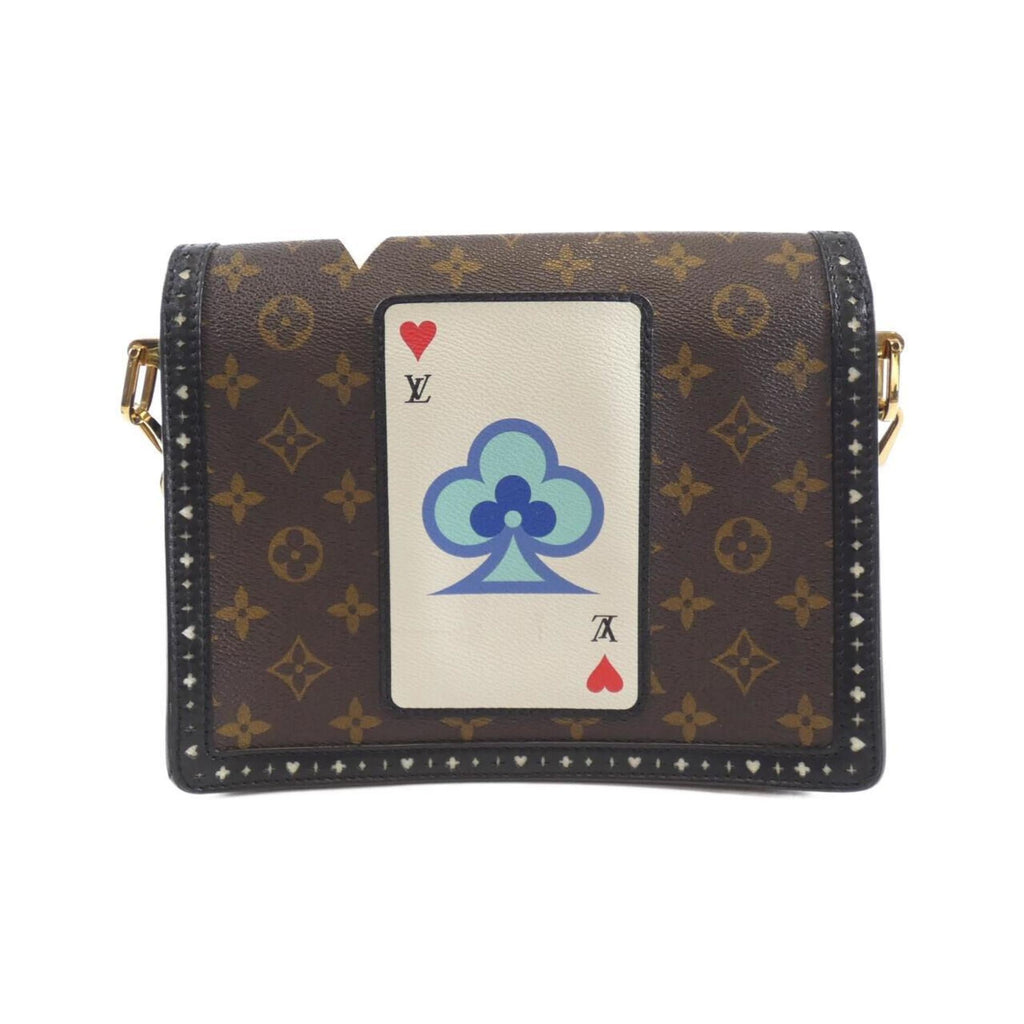 Louis Vuitton Monogram Marron Coated Canvas Shoulder Bag