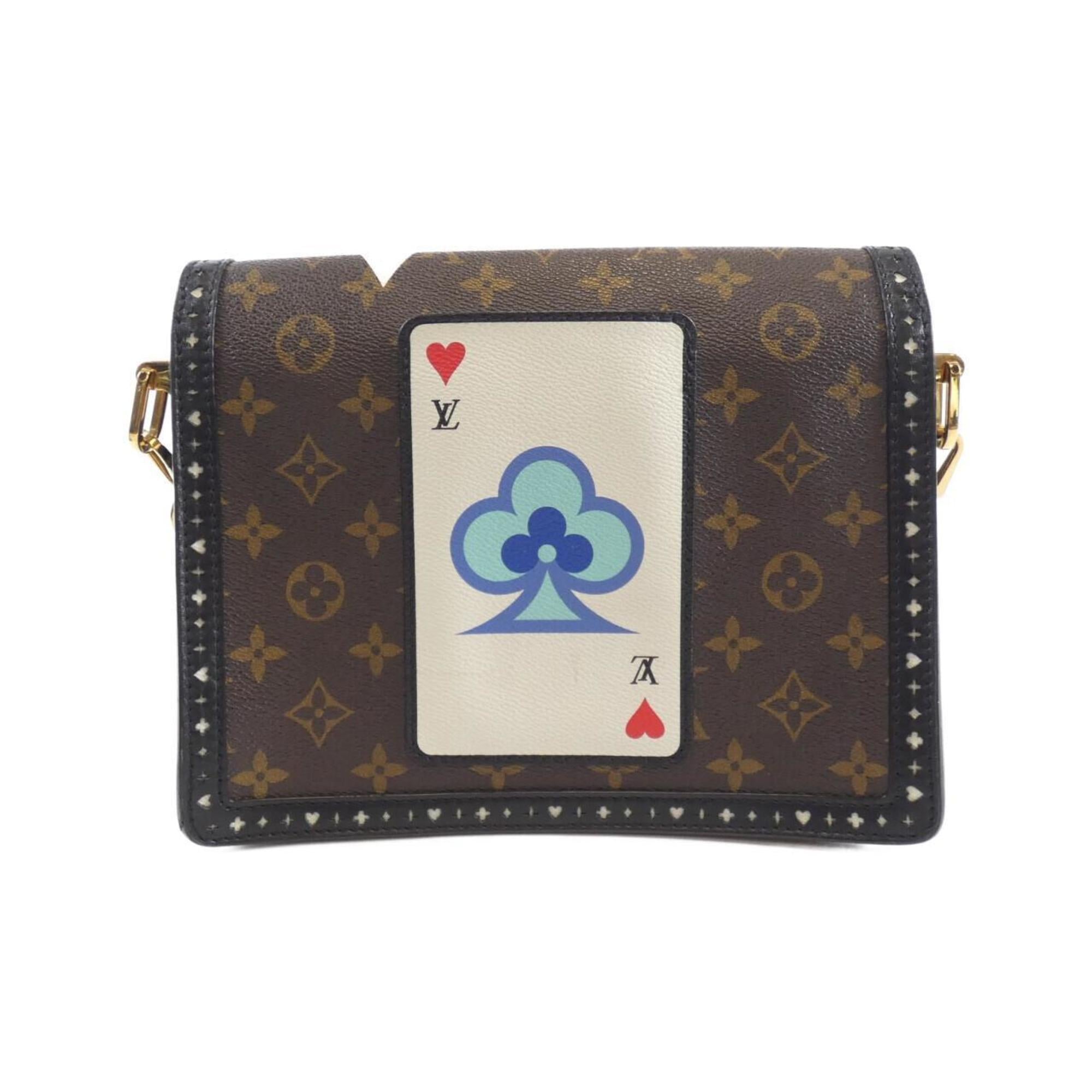 Louis Vuitton Monogram Marron Coated Canvas Shoulder Bag