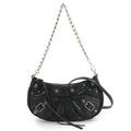 Balenciaga Black Leather Hand