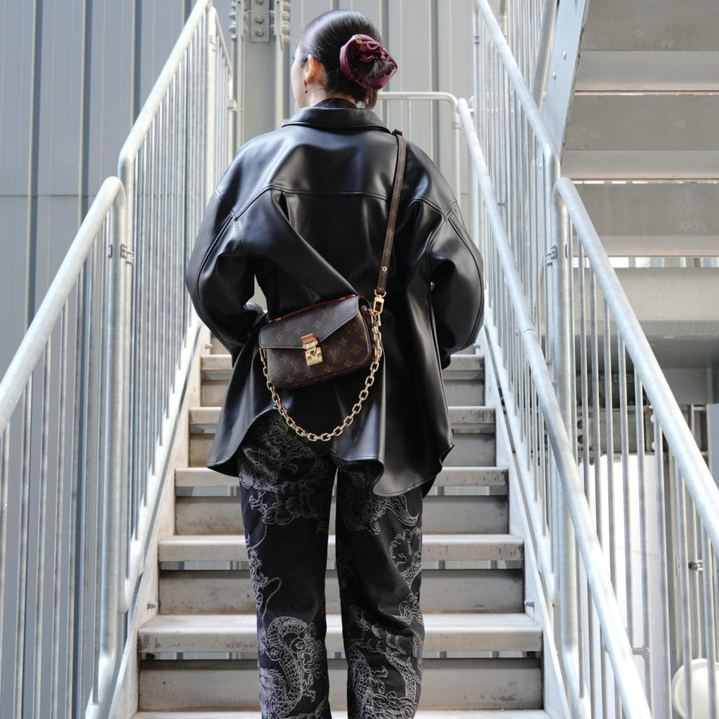 Louis Vuitton Brown Monogram Pochette Shoulder Bag