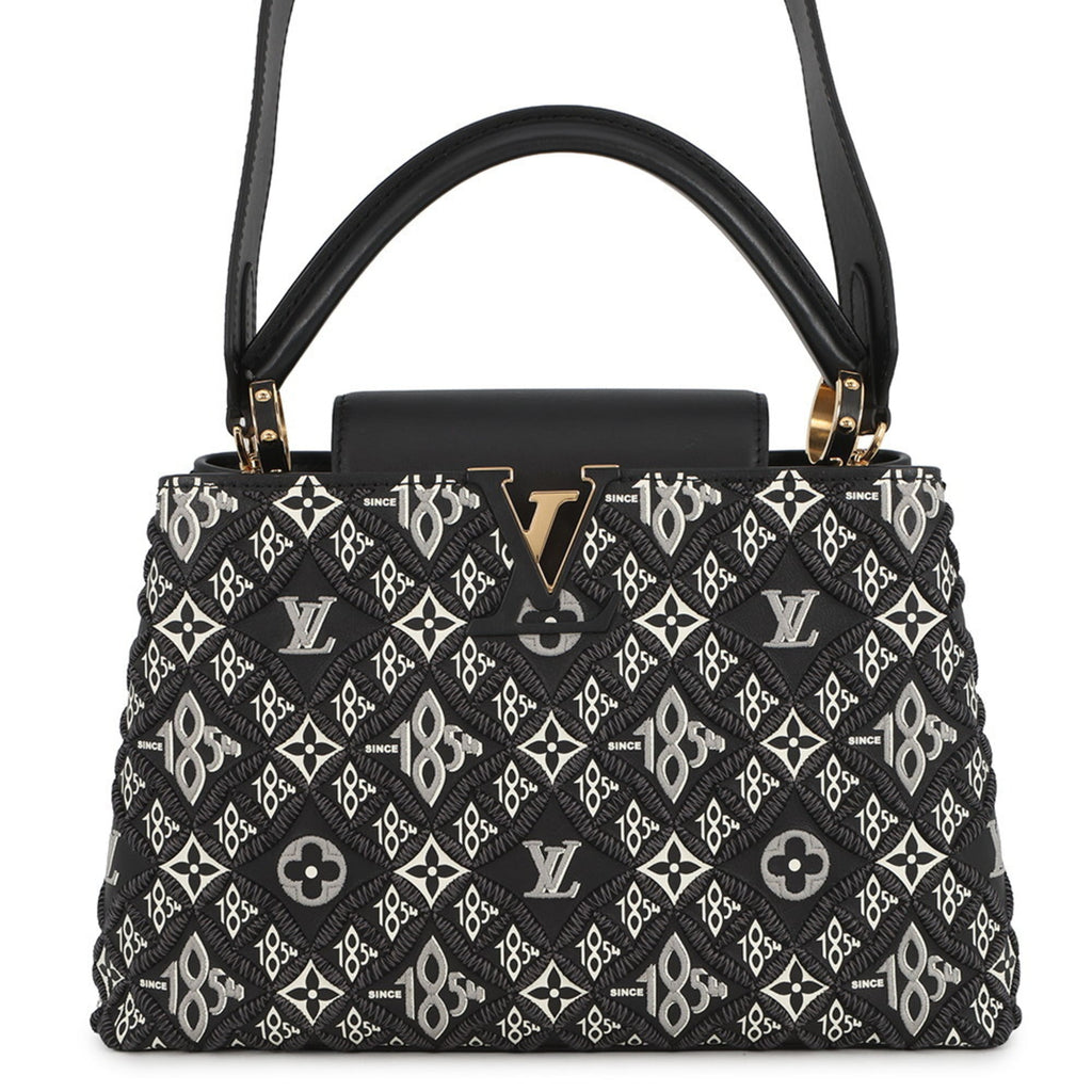 Louis Vuitton Black Noir Leather Handbag