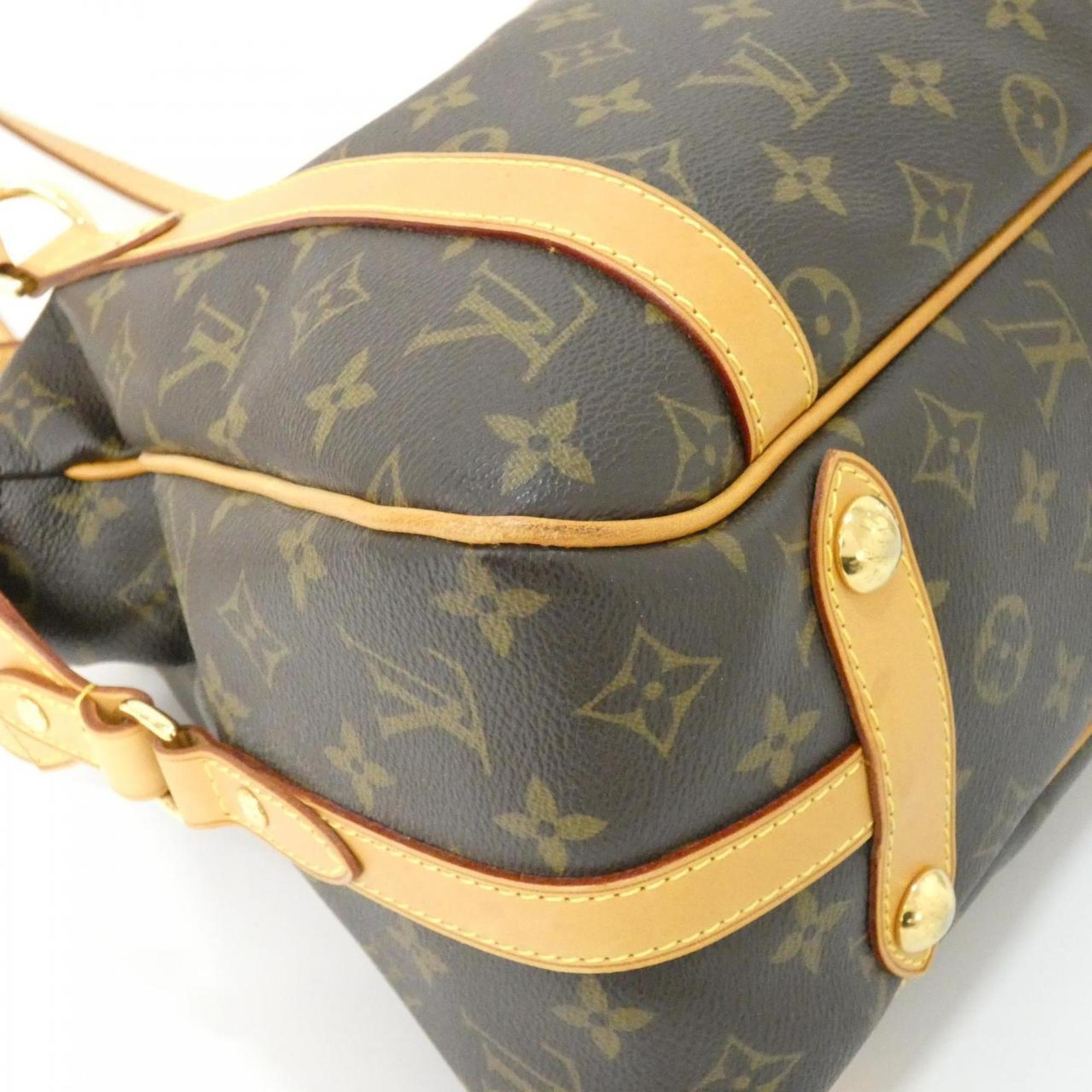 Louis Vuitton Marron Coated Canvas Shoulder Bag