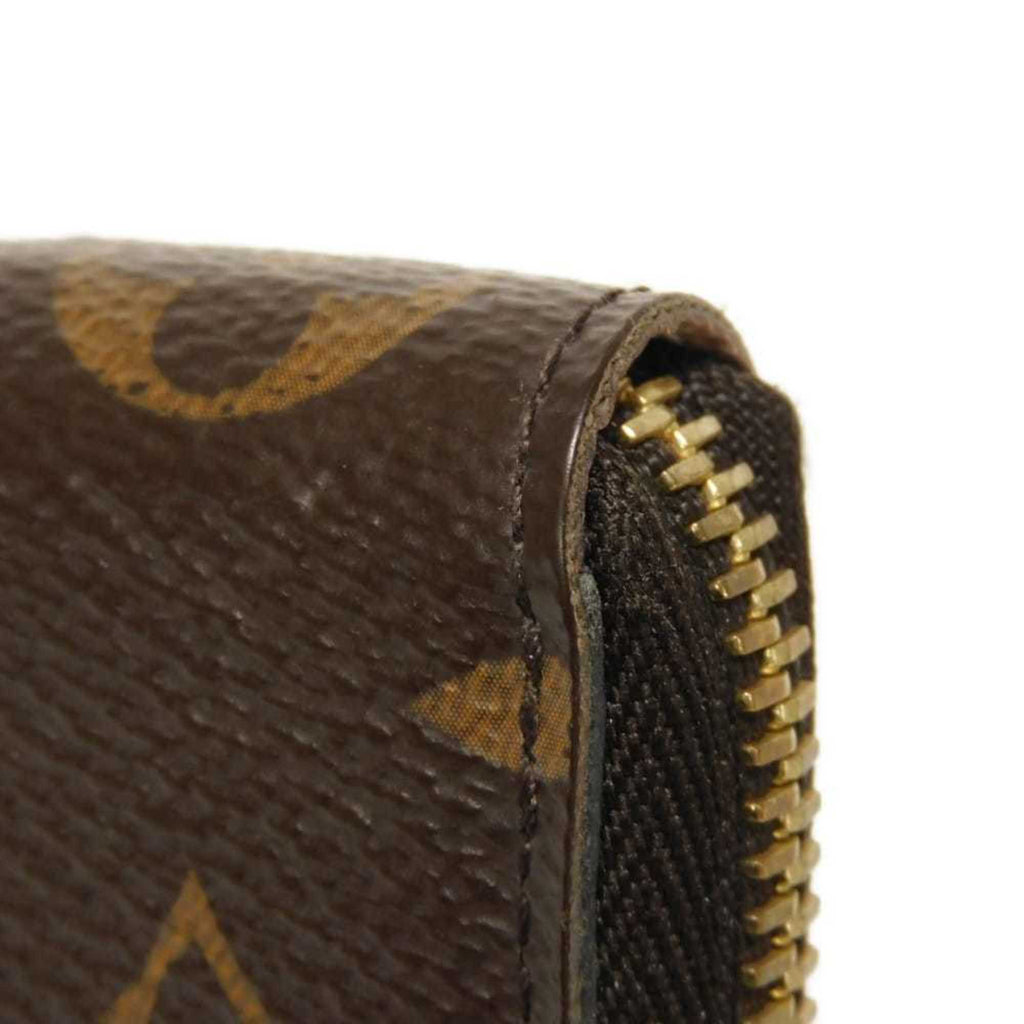 Louis Vuitton Brown Monogram Pink Rose Ballerine Monogram Canvas Leather Long Wallet