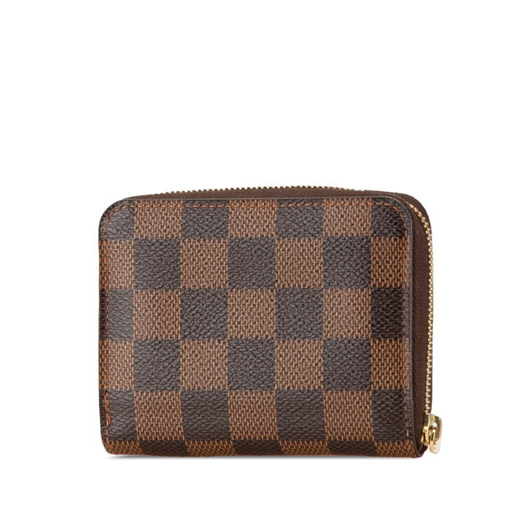 Louis Vuitton Brown Pvc Coin Purse/Coin Case