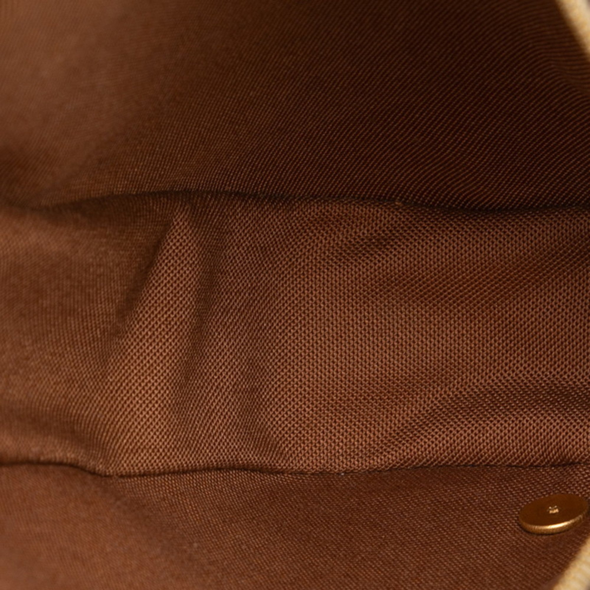 Louis Vuitton Brown Pvc Leather Sling Bag