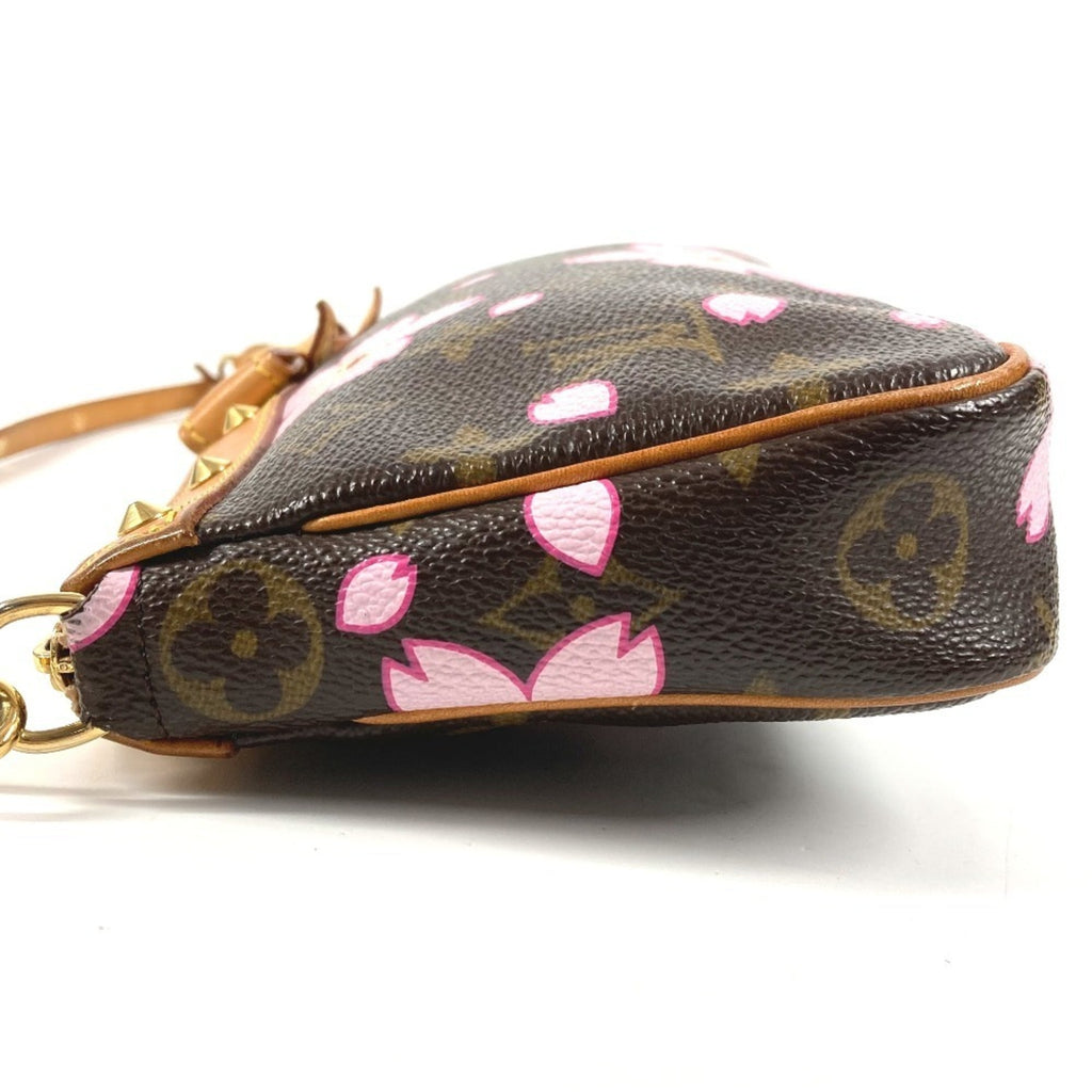Louis Vuitton Monogram Cherry Blossom Brown Pink Monogram Handbag Shoulder Bag