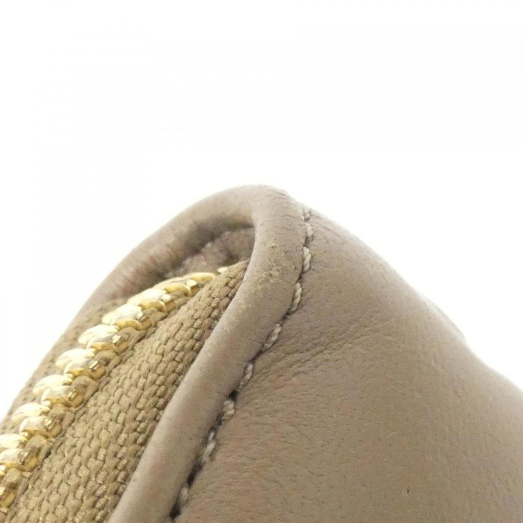 Louis Vuitton Taupe Leather Wallet