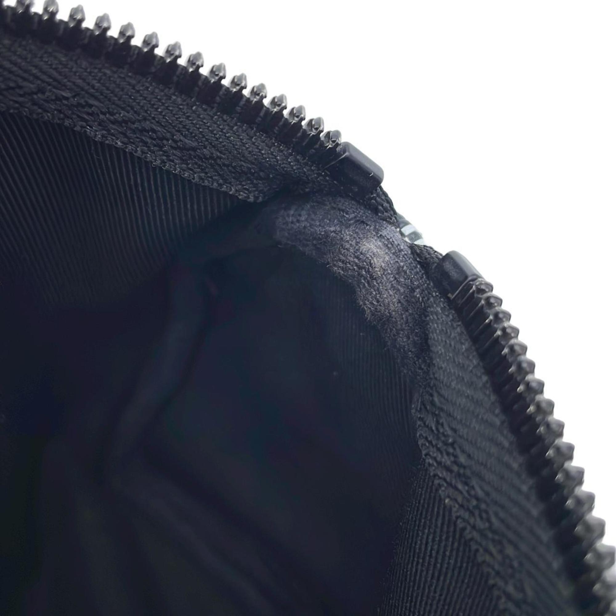 Louis Vuitton Black Leather Shoulder Bag