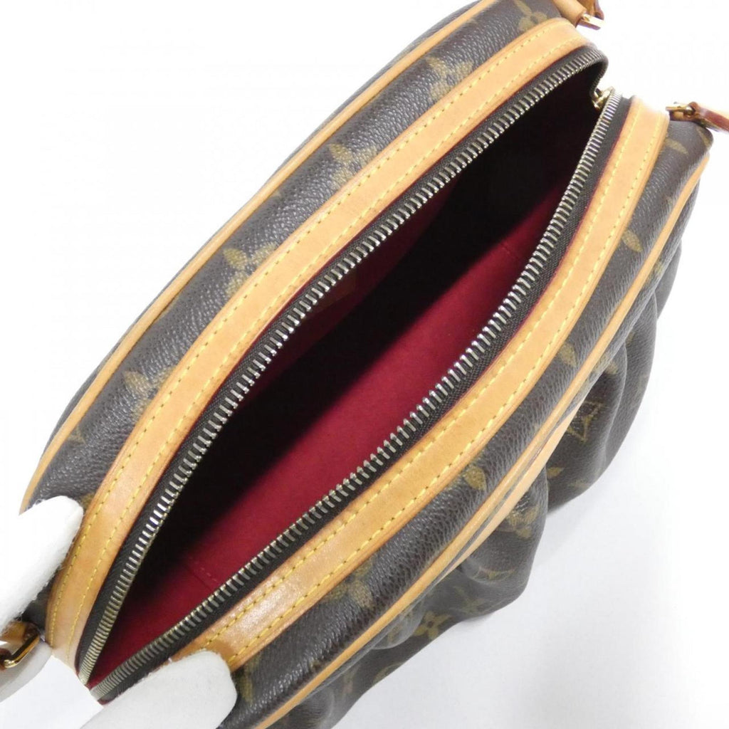 Louis Vuitton Marron Coated Canvas Shoulder Bag