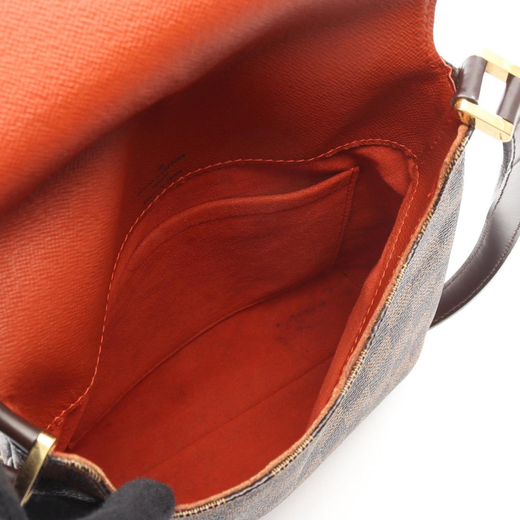 Louis Vuitton Brown Ebene Coated Canvas Leather Shoulder Bag