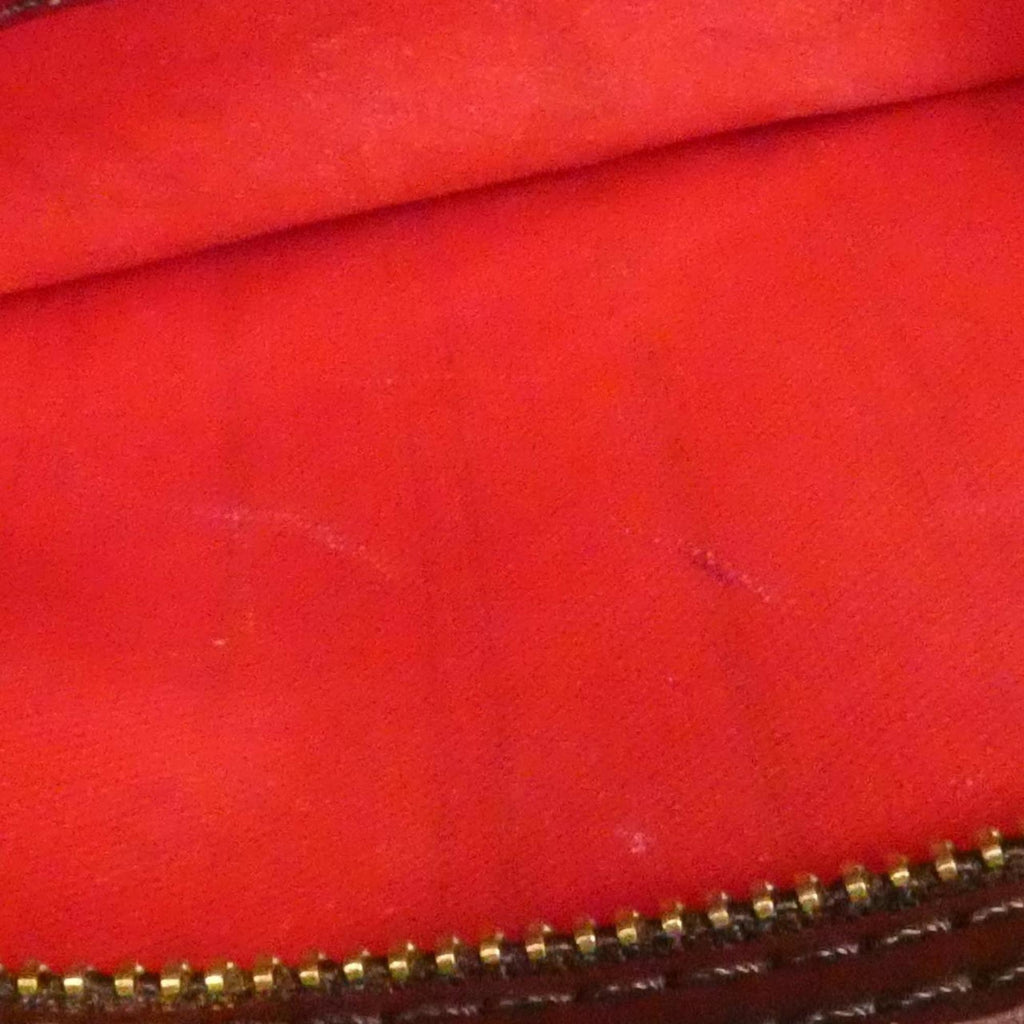 Louis Vuitton Brown Coated Canvas Handbag