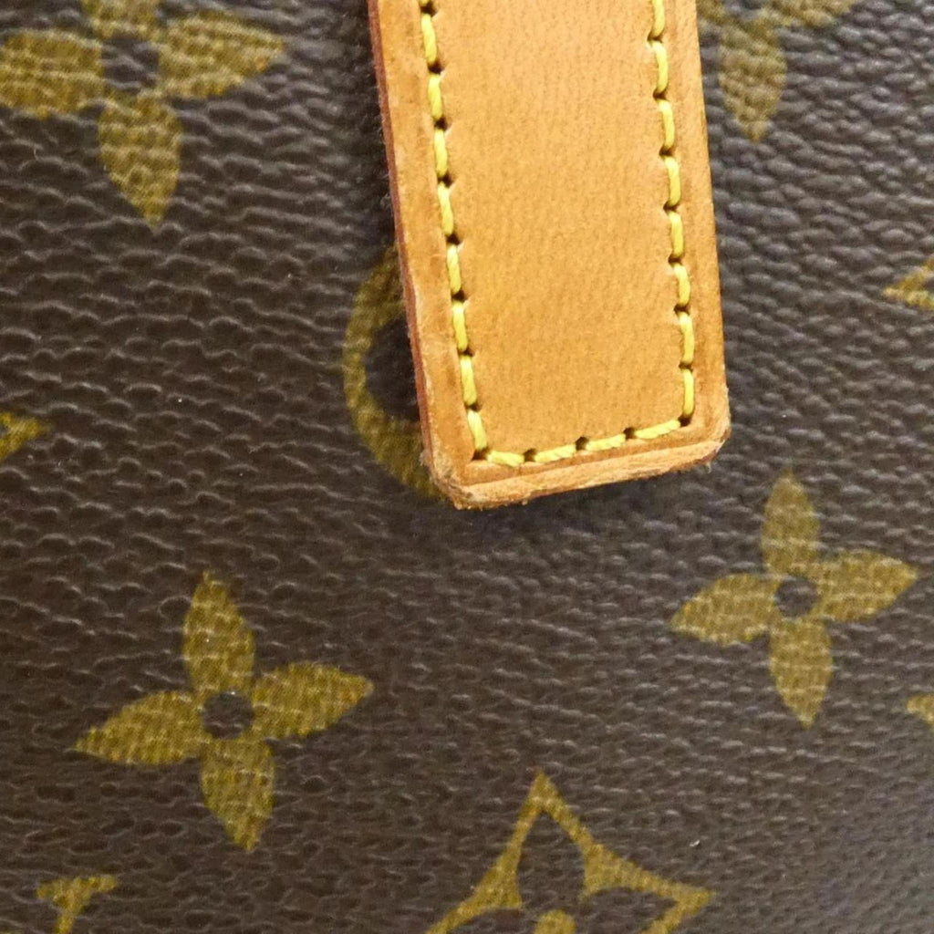Louis Vuitton Marron Coated Canvas Handbag