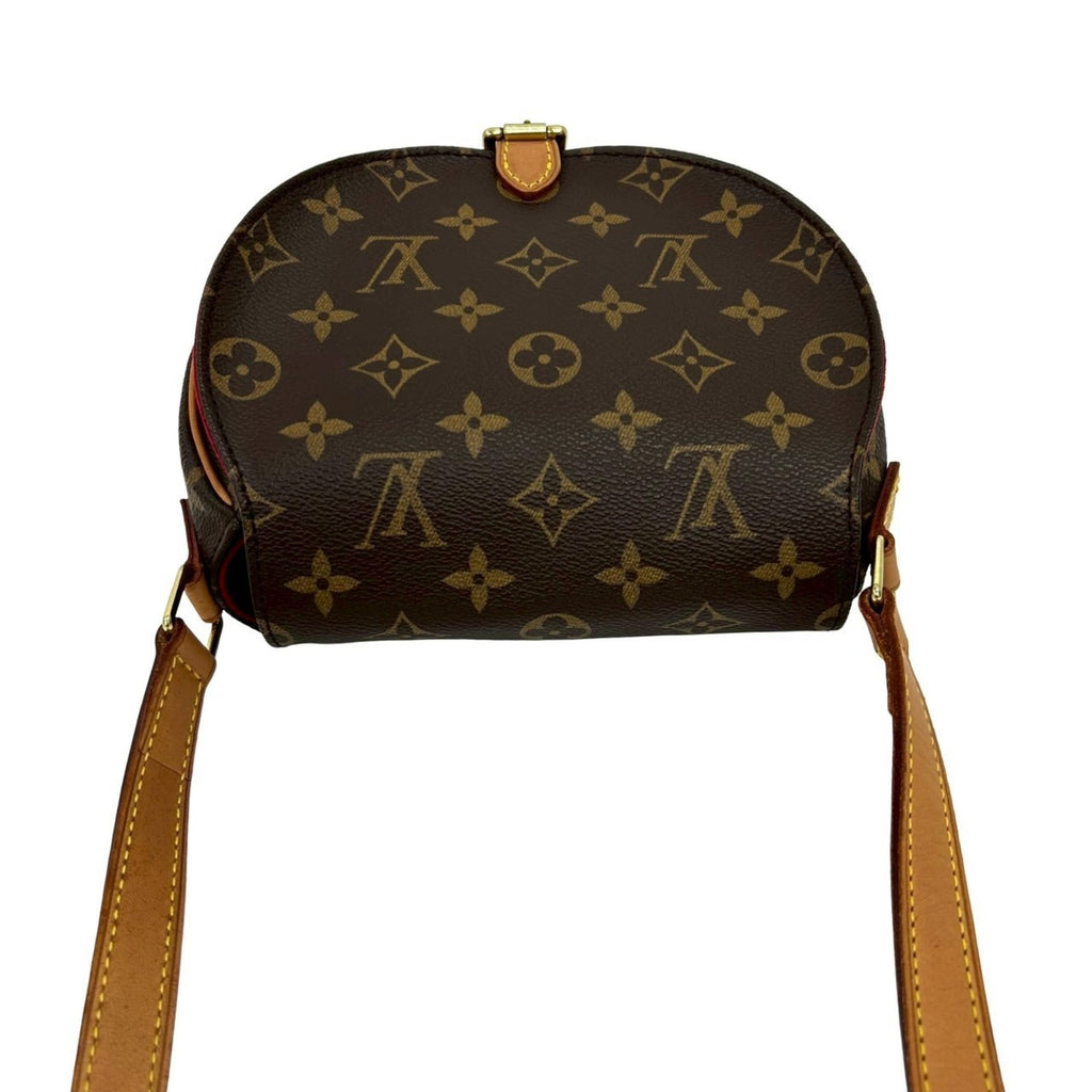 Louis Vuitton Brown Leather Pvc Pochette Shoulder Bag