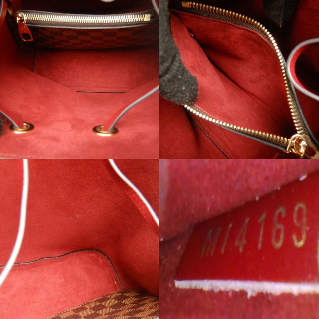 Louis Vuitton Brown Pvc Shoulder Bag