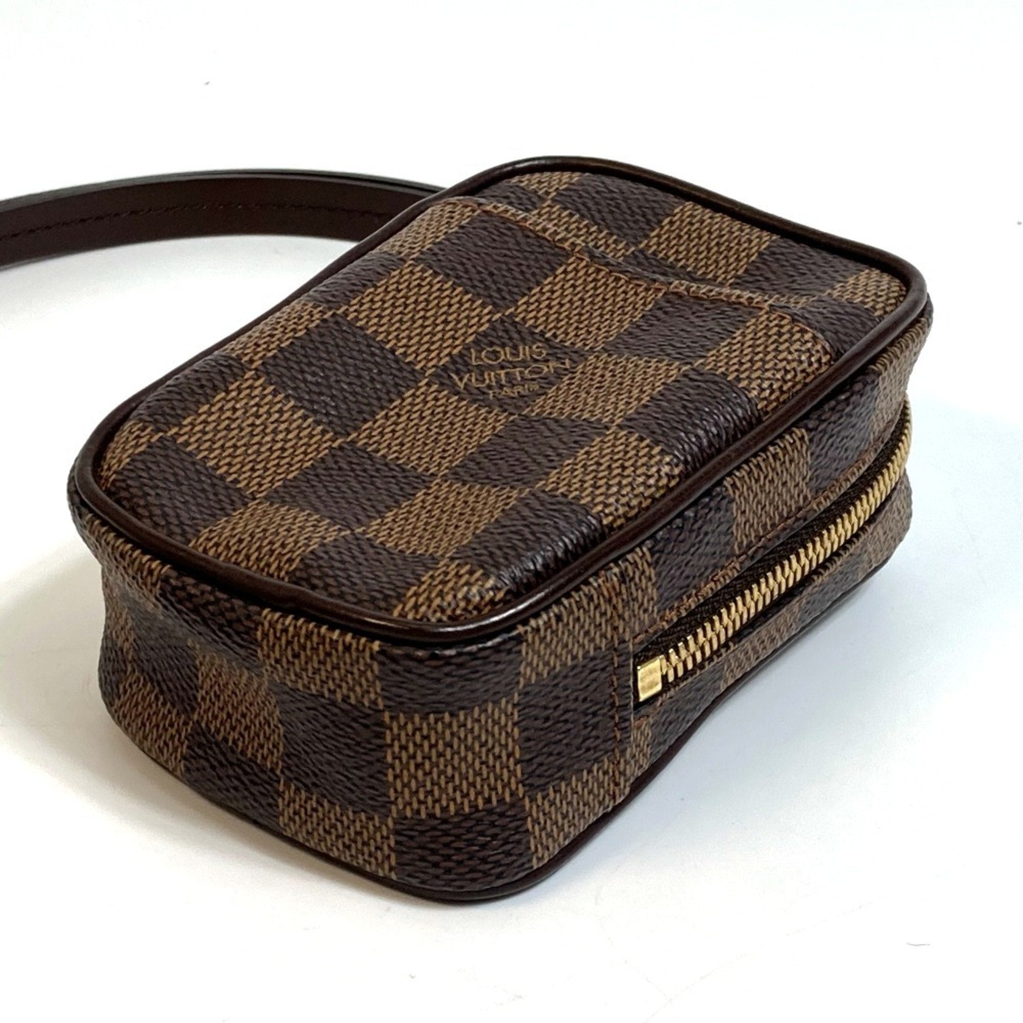Louis Vuitton Damier Brown Ebene Damier Canvas Shoulder Bag