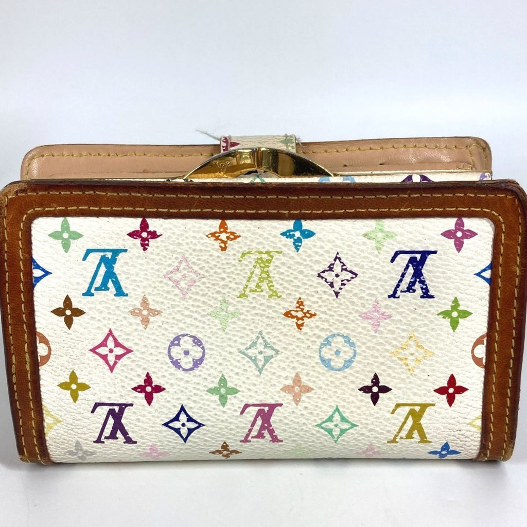 Louis Vuitton Blanc Monogram Multi-Color White Monogram Multicolore Wallet