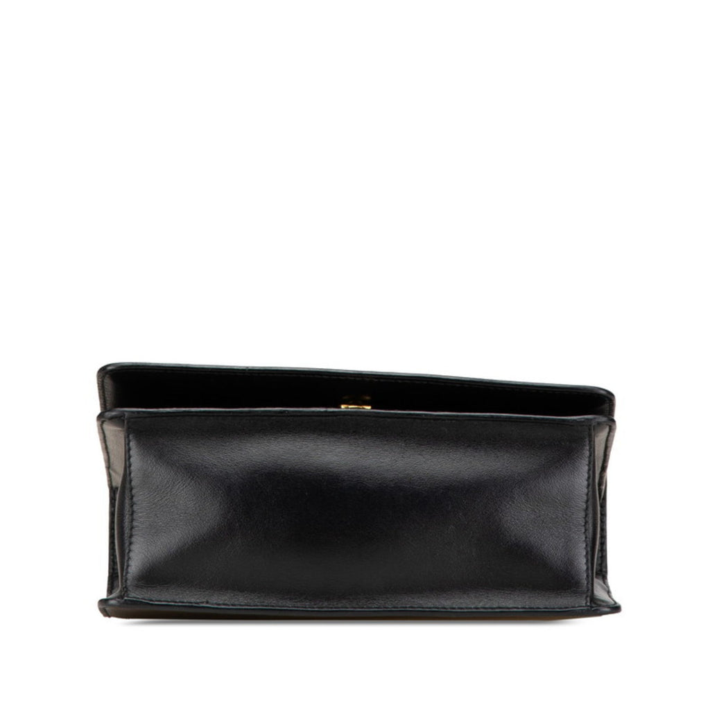 Prada Black Leather Shoulder Bag