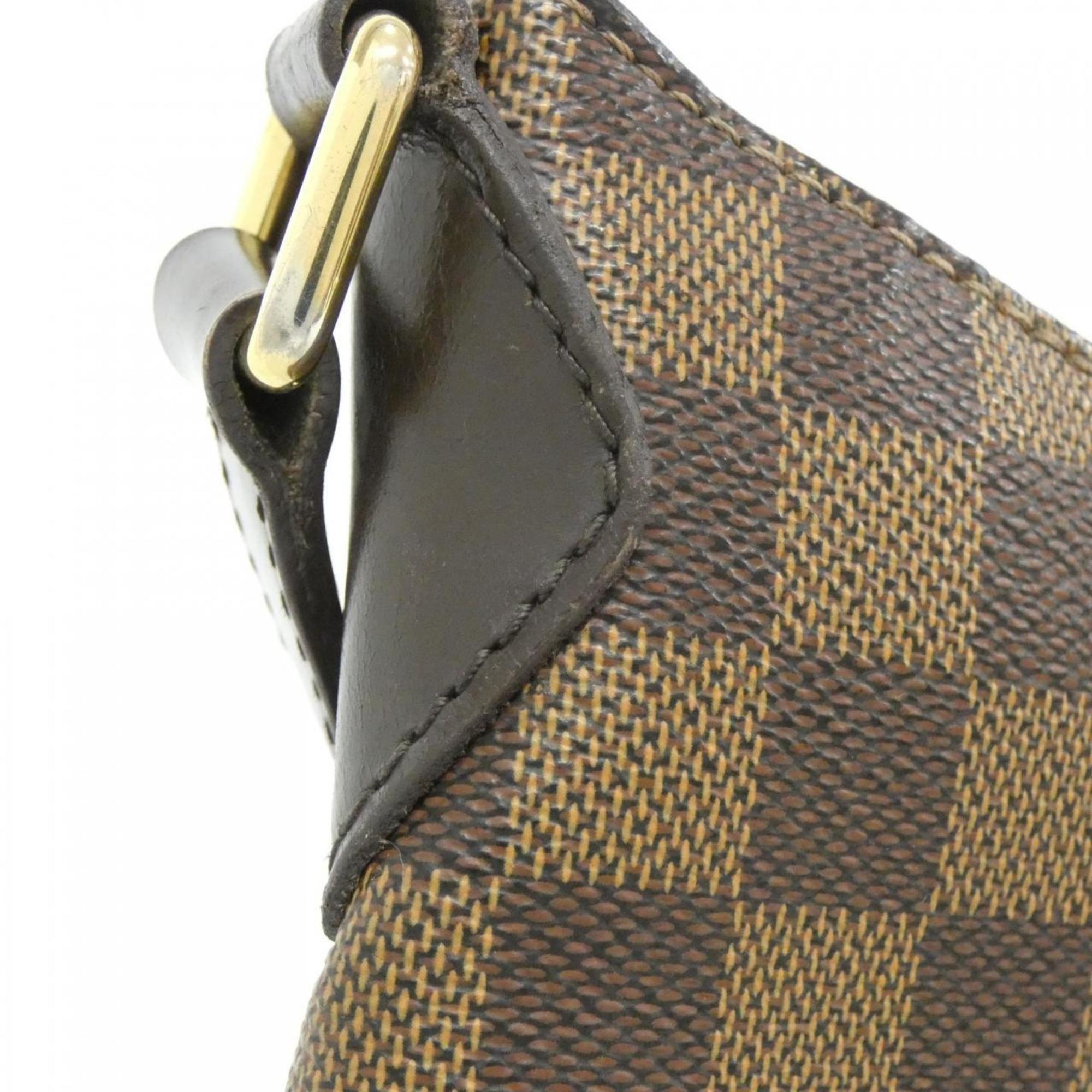 Louis Vuitton Brown Coated Canvas Shoulder Bag