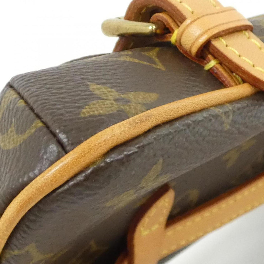 Louis Vuitton Monogram Marron Coated Canvas Fanny Pack Pochette