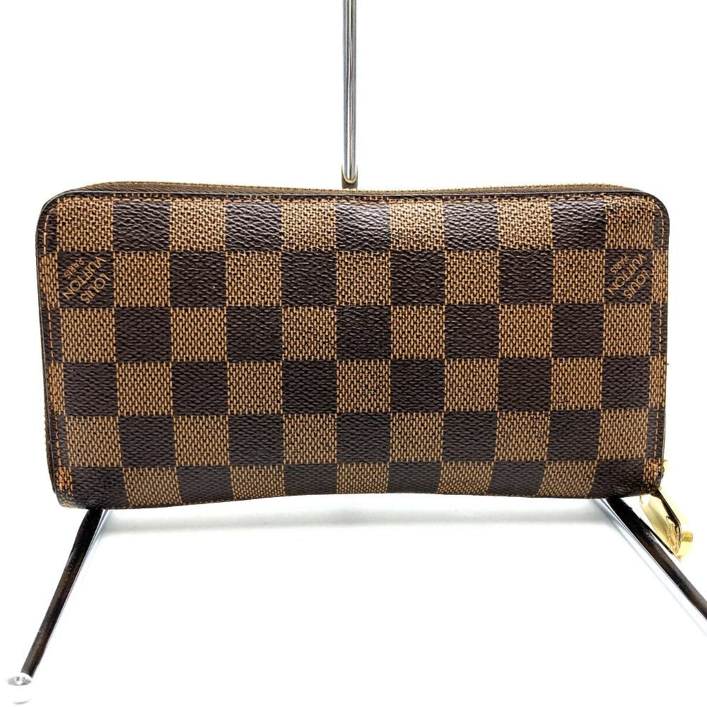 Louis Vuitton Damier Brown Damier Canvas Long Wallet