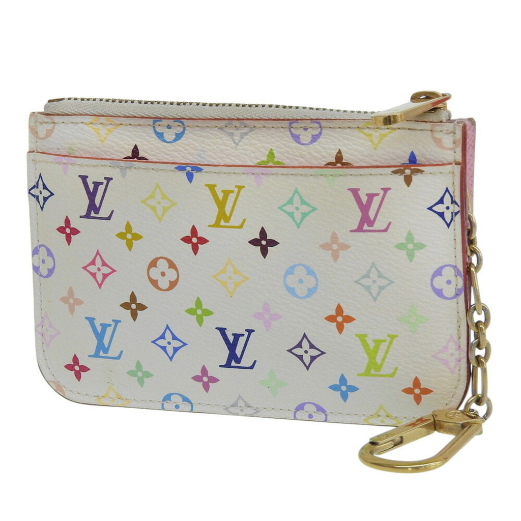 Louis Vuitton Blanc Monogram Multicolore Coin Purse/Coin Case