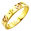Gucci Icon Gold Yellow Gold (18K) Band Ring (Pre-Owned)