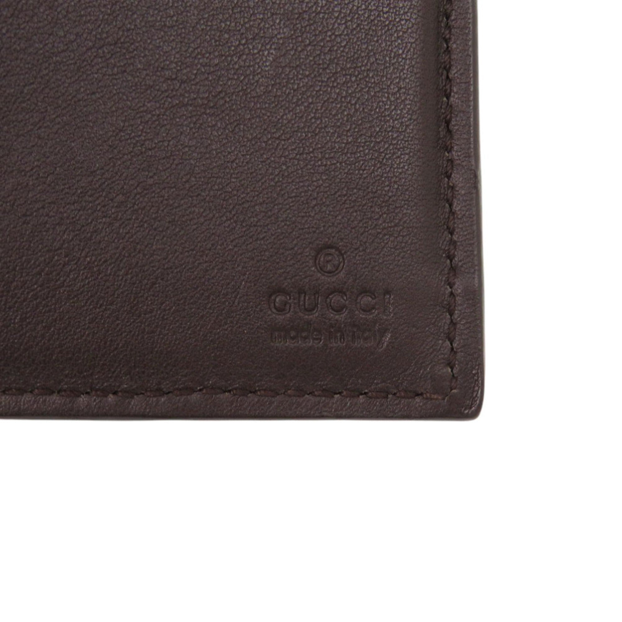 Gucci Brown Gg Supreme Wallet (Bi-Fold) (Pre-Owned)