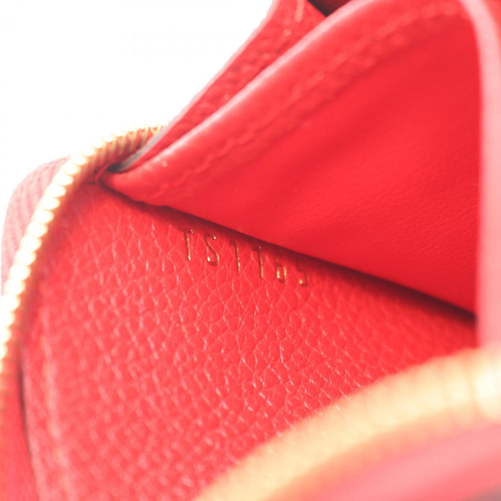 Louis Vuitton Cerise Red Color Monogram Empreinte Coin Purse/Coin Case