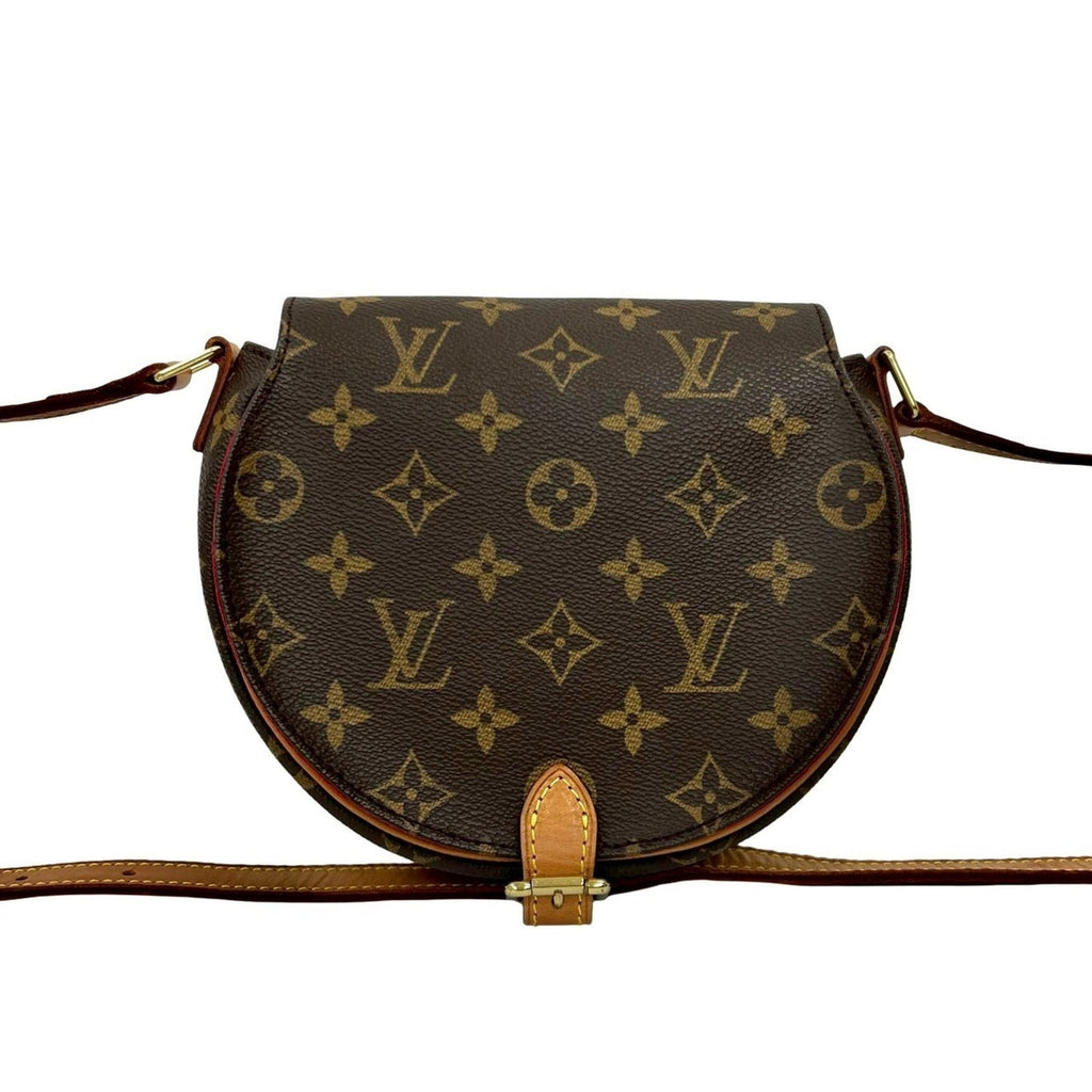 Louis Vuitton Brown Leather Pvc Pochette Shoulder Bag