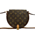 Louis Vuitton Brown Leather Pvc Pochette Shoulder Bag