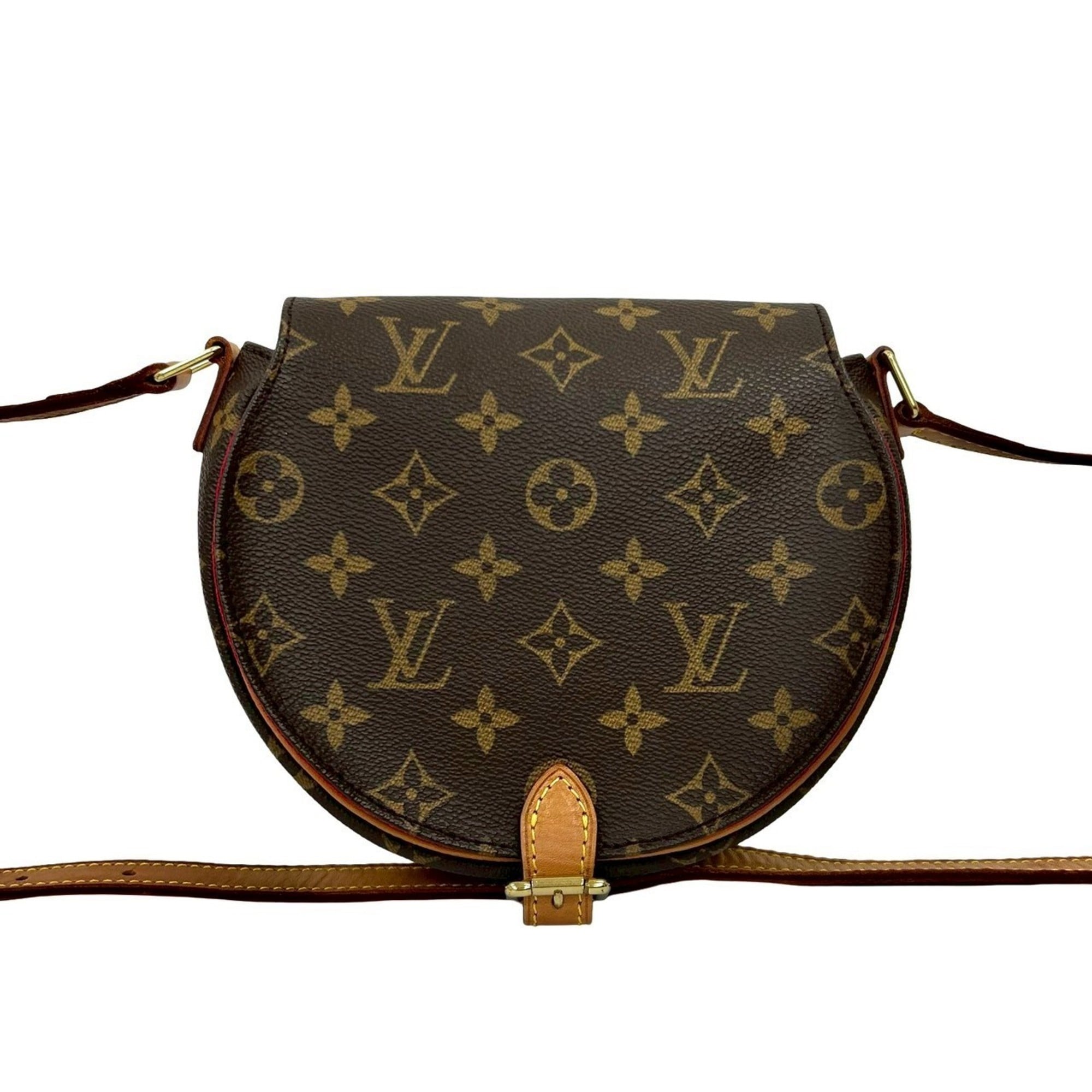 Louis Vuitton Brown Leather Pvc Pochette Shoulder Bag