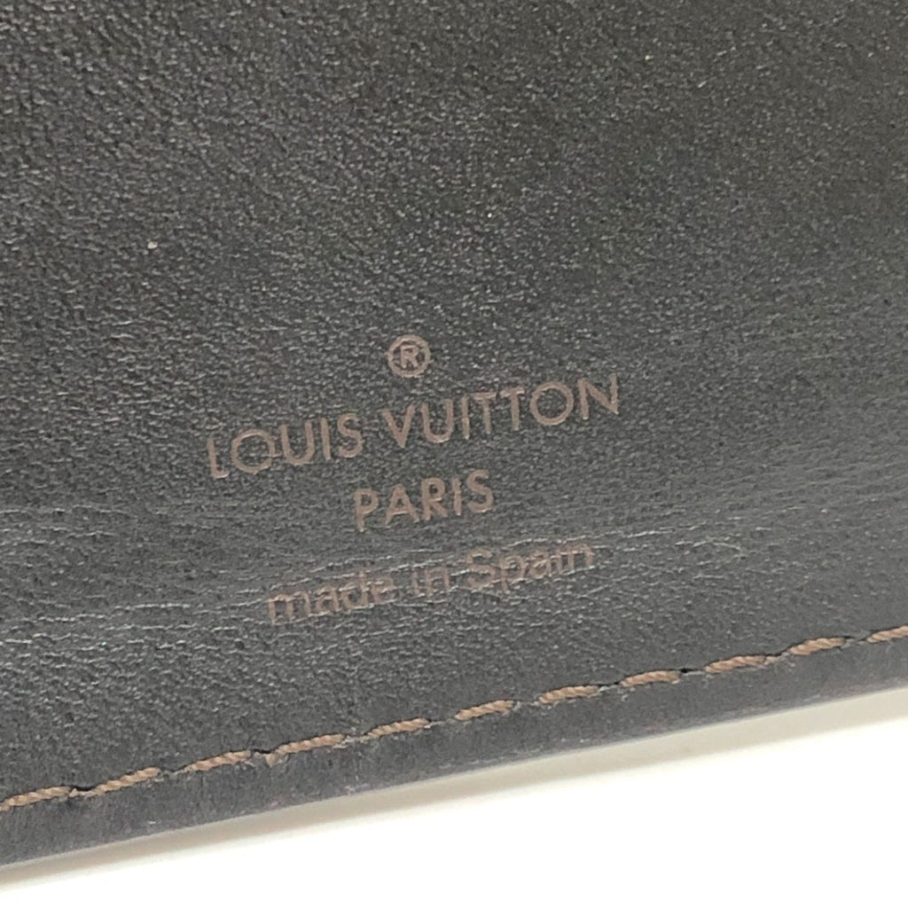 Louis Vuitton Coffee Utah Leather Coin Purse/Coin Case