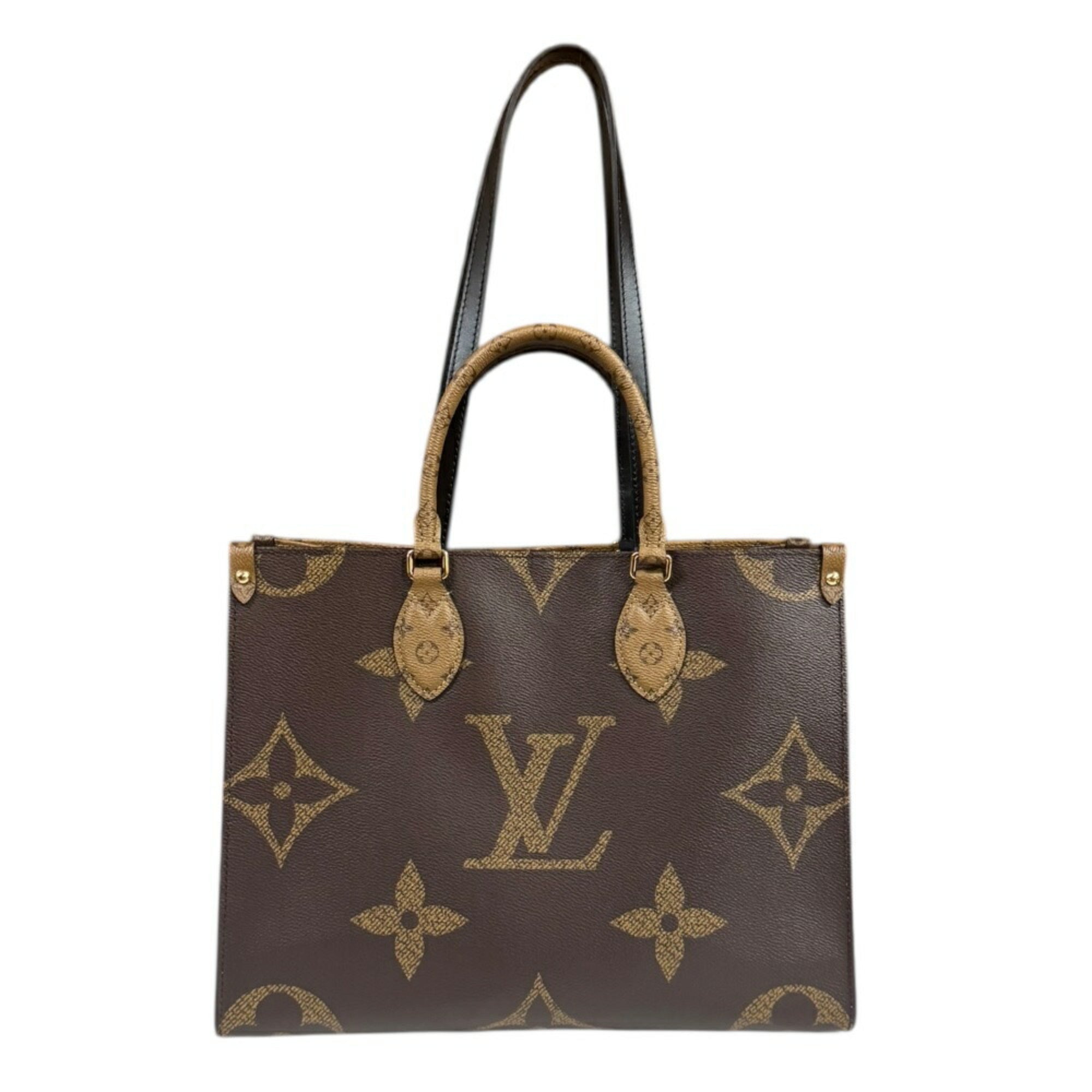 Louis Vuitton Monogram Brown Monogram Monogram Reverse Monogram Monogram Reverse Shoulder Bag