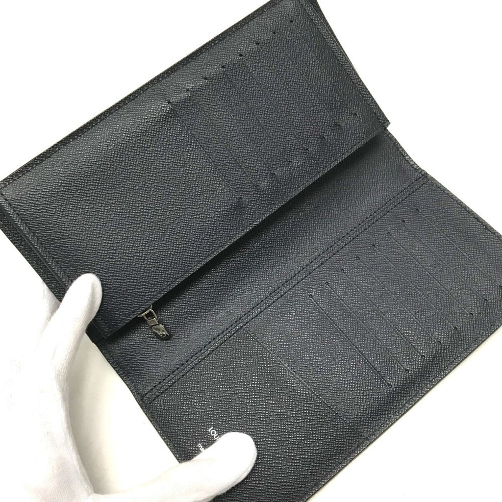 Louis Vuitton Navy Epi Leather Long Wallet