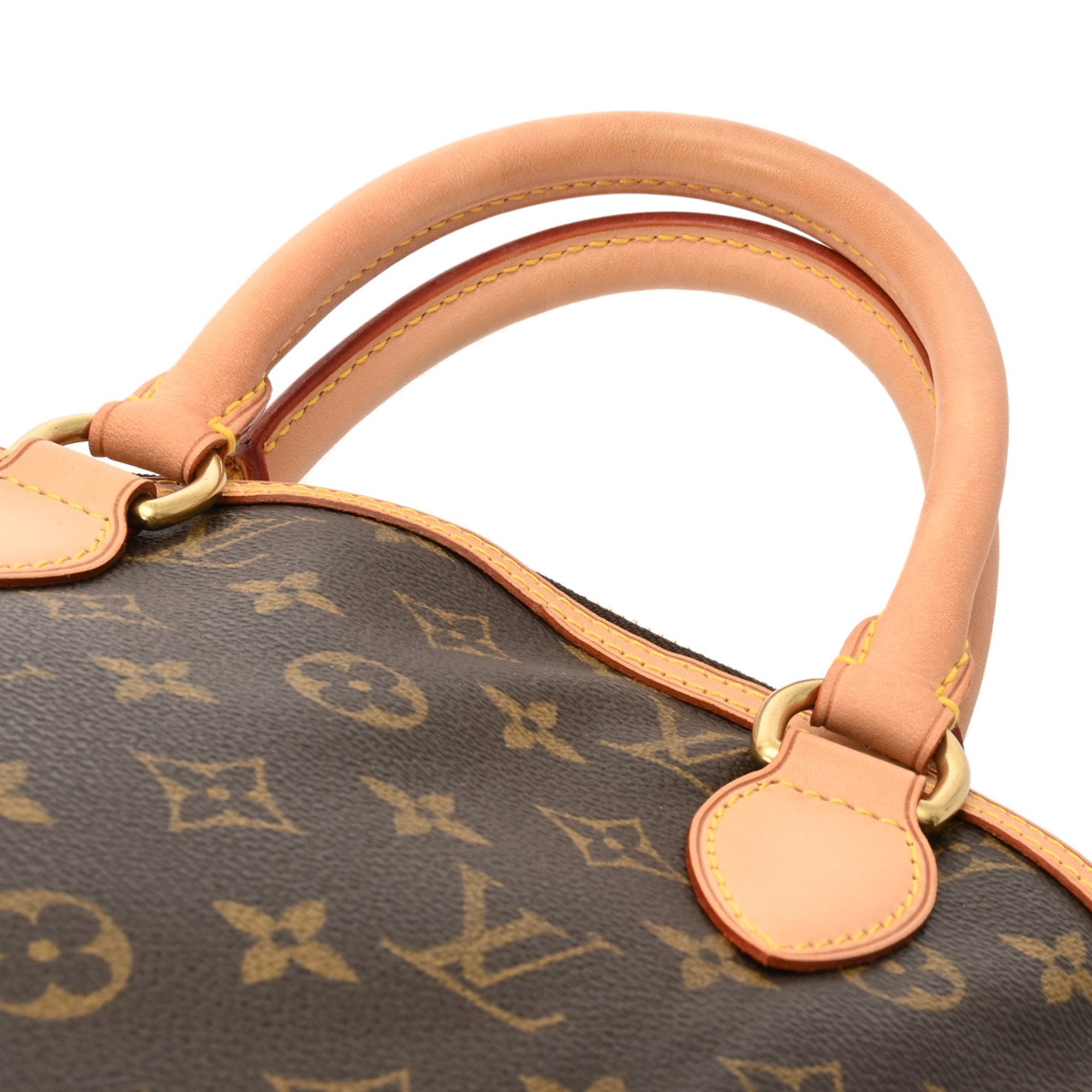 Louis Vuitton Brown Monogram Canvas Handbag