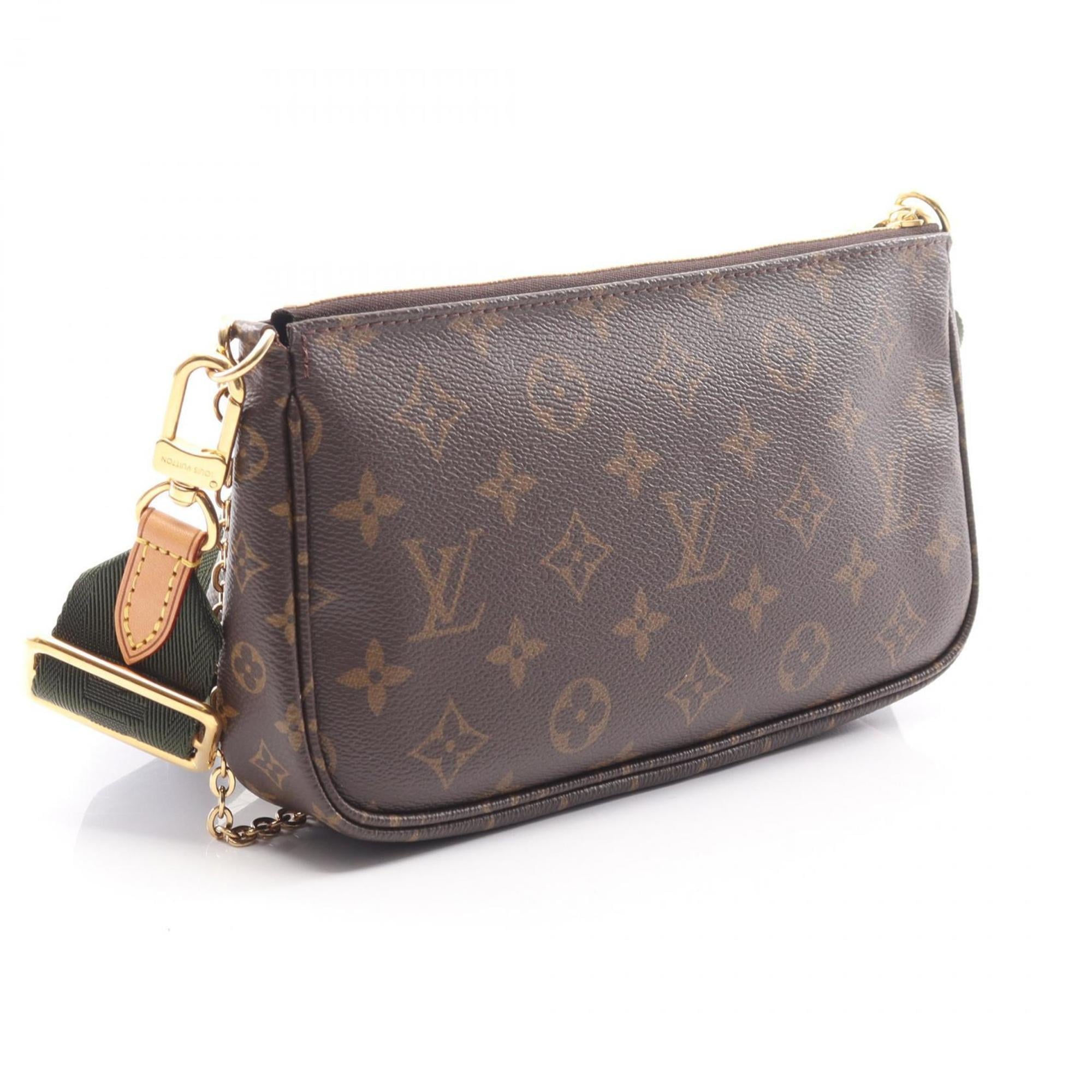 Louis Vuitton Brown Khaki Monogram Monogram Shoulder Bag