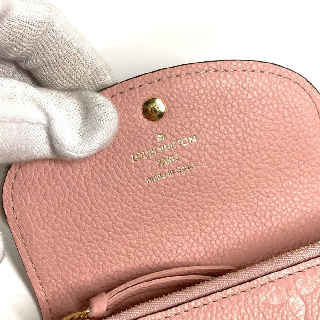 Louis Vuitton Pink Rose Poudre Monogram Empreinte Leather Wallet