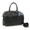 Louis Vuitton Ardoise Black Taiga Leather Leather Boston Bag