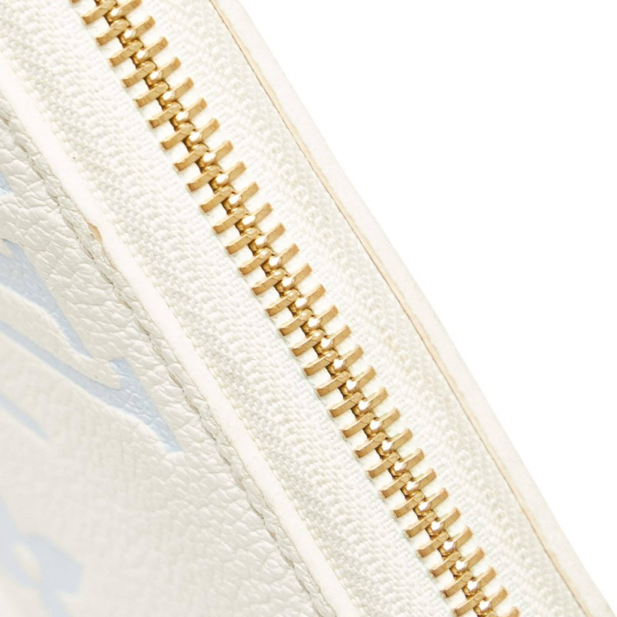 Louis Vuitton Blue White Leather Long Wallet