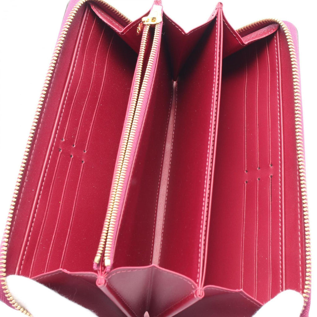 Louis Vuitton Bordeaux Rouge Monogram Vernis Long Wallet