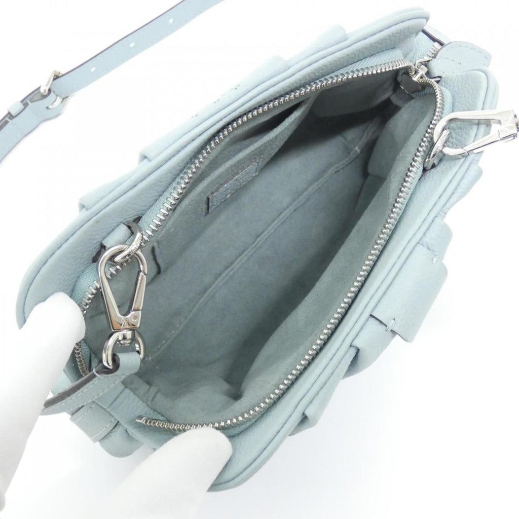 Louis Vuitton Silver Leather Shoulder Bag