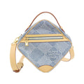 Louis Vuitton Blue Cotton Canvas Shoulder Bag