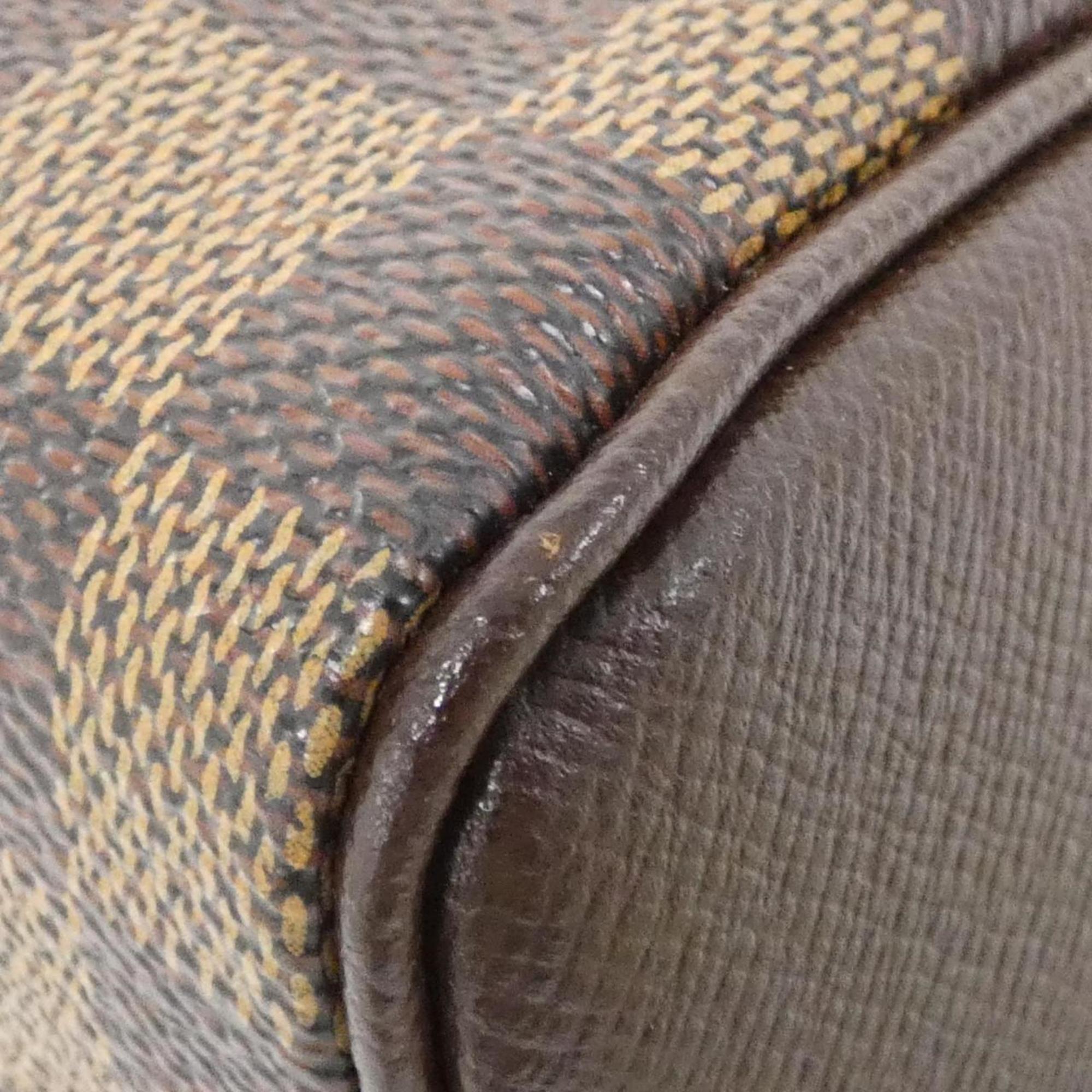 Louis Vuitton Damier Ebene Coated Canvas Handbag