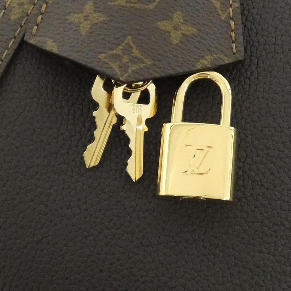 Louis Vuitton Acajou Leather Shoulder Bag
